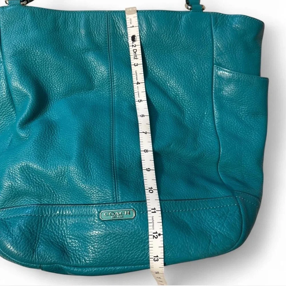 Jade Leather coach purse - Picture 8 of 8